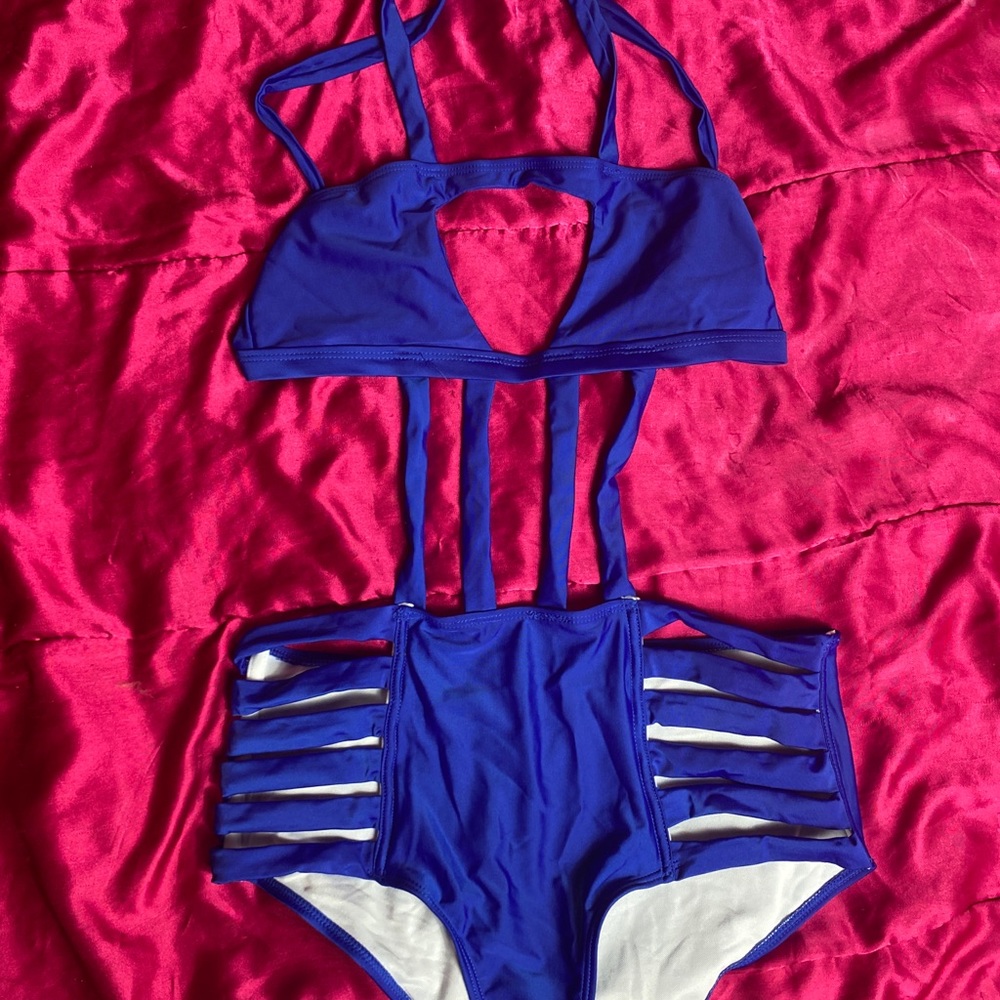 One piece swimsuit bikini